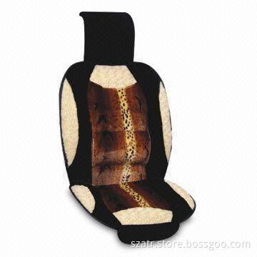 Car Cushion, Made of Artificial Wool, Available in Yellow